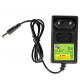 Motocoasa (Trimmer) electrica Micul Fermier 2x20V, 2 acumulatori 4Ah, maner simplu, motor fara perii