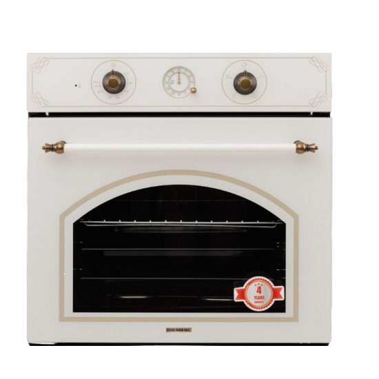 Cuptor incorporabil rustic Hausberg HB8050RST, 57L, putere 2000W - culoare bej rustic