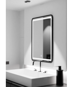 Oglinda LED Rectangulara, 60x80cm, Ombra Basic Touch