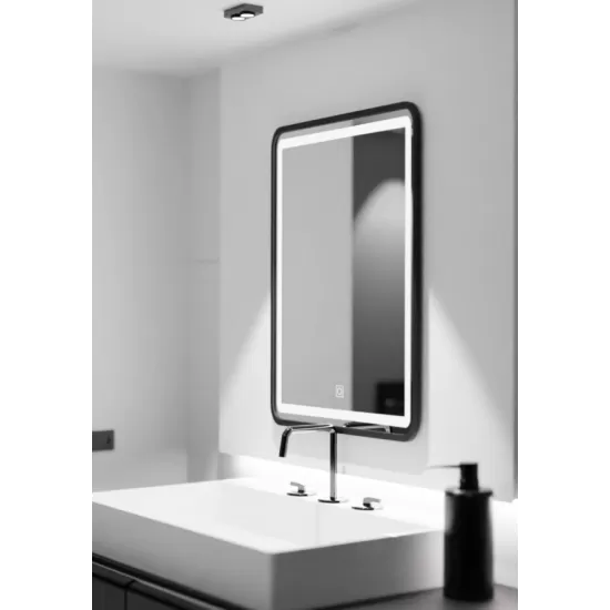 Oglinda LED Rectangulara, 60x80cm, Ombra Basic Touch Oglinda LED Rectangulara, 60x80cm, Ombra Basic Touch