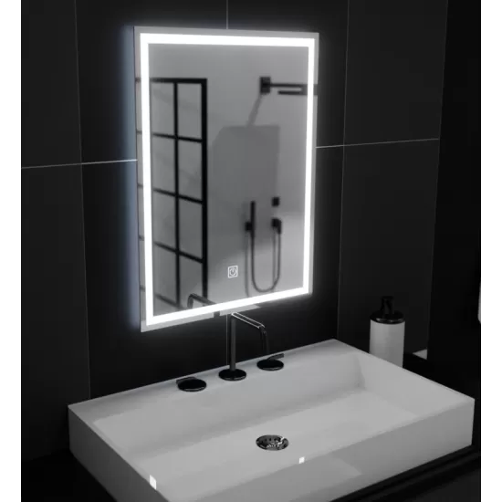 Oglinda LED Rectangulara, 50x70cm, FRAME Basic Touch Oglinda LED Rectangulara, 50x70cm, FRAME Basic Touch
