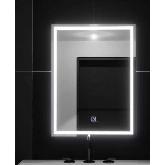 Oglinda LED Rectangulara, 50x70cm, FRAME Basic Touch Oglinda LED Rectangulara, 50x70cm, FRAME Basic Touch