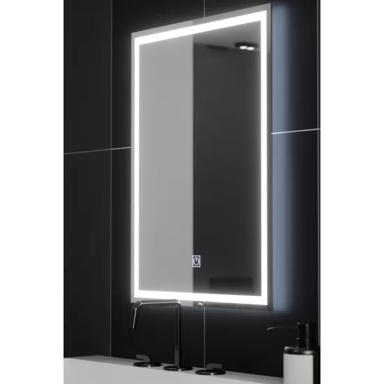 Oglinda LED Rectangulara, 50x70cm, FRAME Basic Touch Oglinda LED Rectangulara, 50x70cm, FRAME Basic Touch