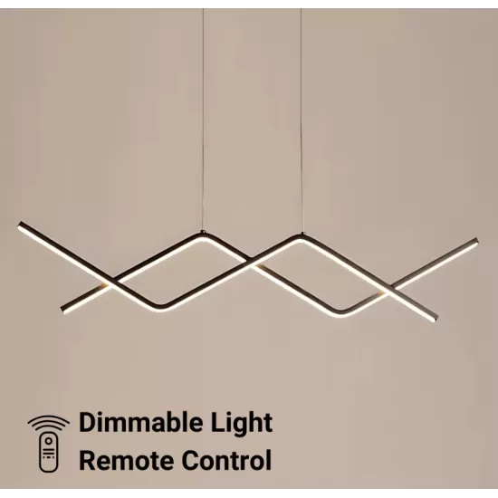 Lustra LED suspendata cu telecomanda NANCY 72W, lumina Rece/Calda/Neutra, Dimabila, Negru, Inaltime Reglabila Lustra LED suspendata cu telecomanda NANCY 72W, lumina Rece/Calda/Neutra, Dimabila, Negru, Inaltime Reglabila