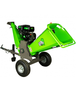 Tocator de crengi Micul Fermier, motor benzina 15 CP, cu carlig de remorcare, 150 mm diametru maxim de taiere, pentru rumegus