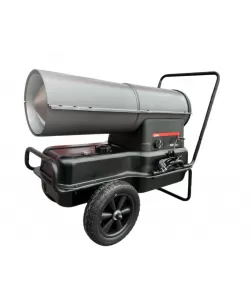 Tun de caldura pe motorina (Diesel) DRK 50 Kw cu rezervor de 40 Litri,suprafata de incalzire 240m2, consum maxim 5l/h