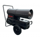 Tun de caldura pe motorina (Diesel) DRK 50 Kw cu rezervor de 40 Litri,suprafata de incalzire 240m2, consum maxim 5l/h