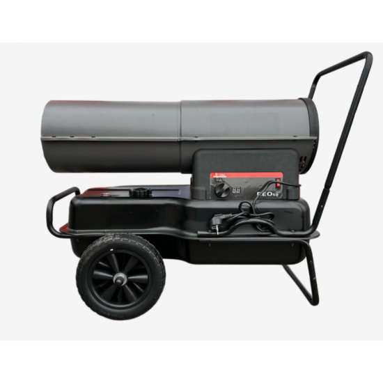 Tun de caldura pe motorina (Diesel) DRK 50 Kw cu rezervor de 40 Litri,suprafata de incalzire 240m2, consum maxim 5l/h