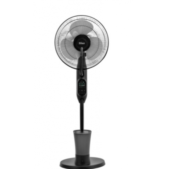 Ventilator Zilan ZLN0977 cu pulverizare, Capacitate apa 2.8L, 3 trepte de viteza, 3 moduri presetate, Timer, Telecomanda, Putere 75W