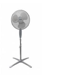 Ventilator cu picior Zilan ZLN-0996, 3 trepte de viteza, inaltime reglabila, Rotire stanga-dreapta, Unghi inclinare reglabil, 40W