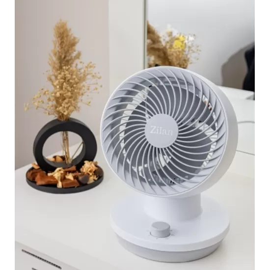 Ventilator de birou Zilan, ZLN1009, 3 trepte de viteza, Oscilatie, Putere 45W Ventilator de birou Zilan, ZLN1009, 3 trepte de viteza, Oscilatie, Putere 45W