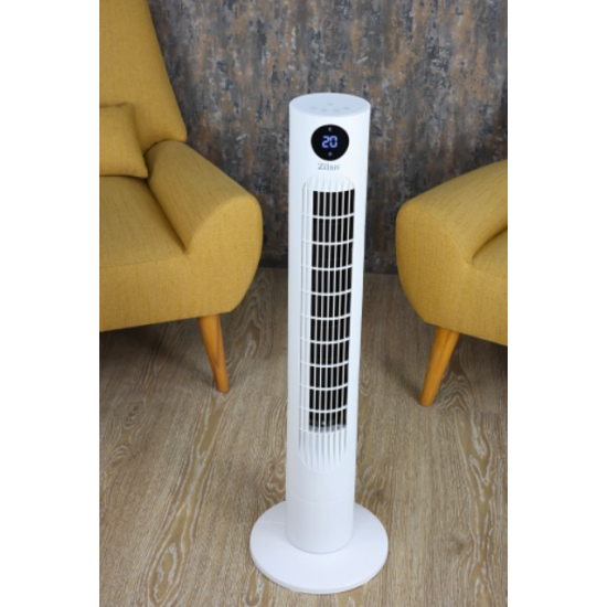 Ventilator turn Zilan ZLN1023, display LED, Timer, 3 trepte de viteza, 3 moduri presetate, 60W