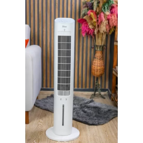 Ventilator Zilan tip turn, capacitate 3L apa, control prin Touch, 3 trepte de viteza, Timer 12h Ventilator Zilan tip turn, capacitate 3L apa, control prin Touch, 3 trepte de viteza, Timer 12h