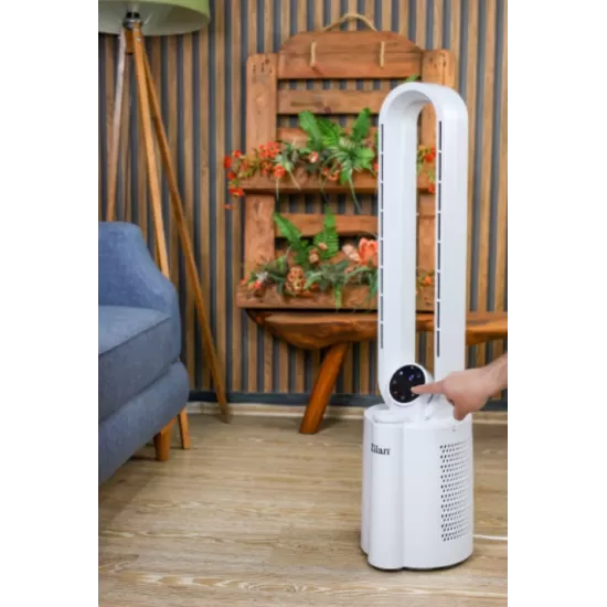 Ventilator Zilan ZLN1117 fara palete, Timer, Oscilatie, 3 trepte de viteza, 3 moduri presetate, 40 W Ventilator Zilan ZLN1117 fara palete, Timer, Oscilatie, 3 trepte de viteza, 3 moduri presetate, 40 W