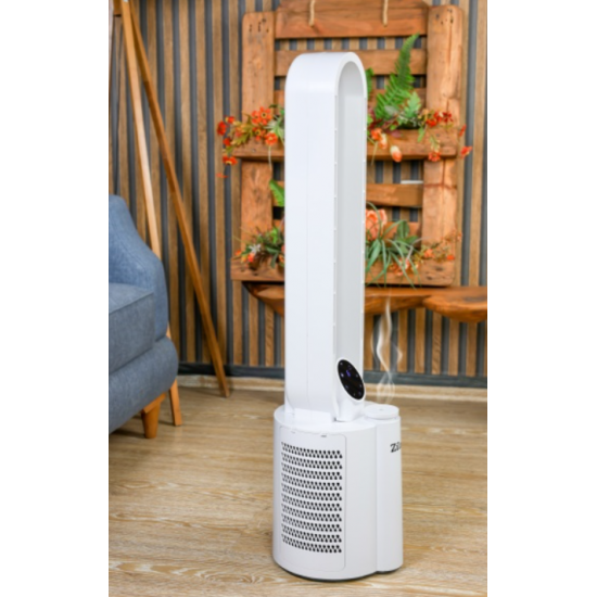 Ventilator Zilan ZLN1117 fara palete, Timer, Oscilatie, 3 trepte de viteza, 3 moduri presetate, 40 W