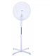 Ventilator cu picior FLORIA ZLN-1180, Diametru 40 cm, Putere 40 W, Motor silentios si puternic, Alb