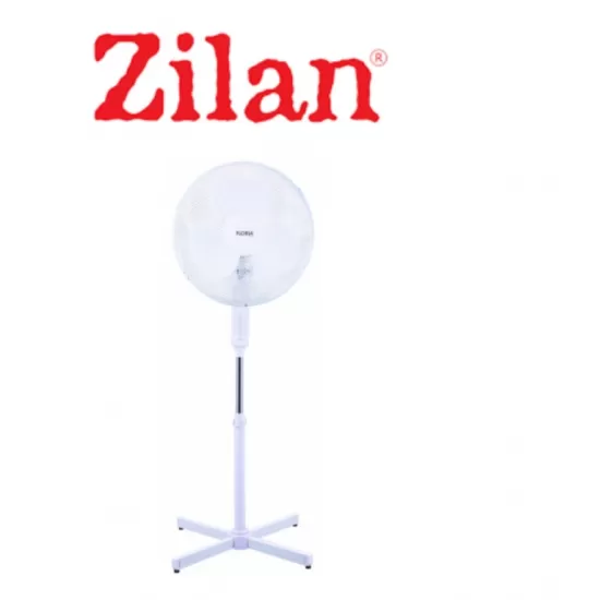 Ventilator cu picior FLORIA ZLN-1180, Diametru 40 cm, Putere 40 W, Motor silentios si puternic, Alb Ventilator cu picior FLORIA ZLN-1180, Diametru 40 cm, Putere 40 W, Motor silentios si puternic, Alb