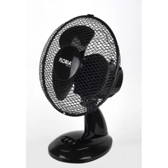 Ventilator de birou Floria ZLN-1211, Diametru 26 cm, Putere 25 W, 2 trepte de viteza, Functie oscilare Ventilator de birou Floria ZLN-1211, Diametru 26 cm, Putere 25 W, 2 trepte de viteza, Functie oscilare