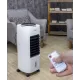 Ventilator cu racitor si purificator de aer mobil , Racire/Umidificare/Purificare, Telecomanda, Temporizator 1-12 ore Rezervor apa 7 l, Portabil, Alb Ventilator cu racitor si purificator de aer mobil , Racire/Umidificare/Purificare, Telecomanda, Temporizator 1-12 ore Rezervor apa 7 l, Portabil, Alb