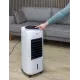 Ventilator cu racitor si purificator de aer mobil , Racire/Umidificare/Purificare, Telecomanda, Temporizator 1-12 ore Rezervor apa 7 l, Portabil, Alb Ventilator cu racitor si purificator de aer mobil , Racire/Umidificare/Purificare, Telecomanda, Temporizator 1-12 ore Rezervor apa 7 l, Portabil, Alb