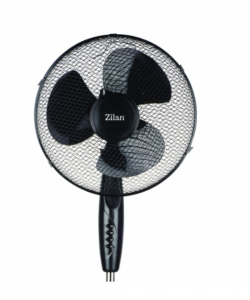 Ventilator cu picior Zilan ZLN2000, Inaltime reglabila, 40W, 3 trepte de viteza