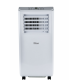 Aer conditionat portabil Zilan ZLN2495 Alb, functie de racire, dezumidificare si ventilatie, Telecomanda, 2 trepte de viteza, 7000 BTU