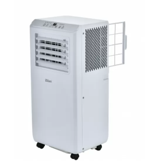 Aer conditionat portabil Zilan ZLN2495 Alb, functie de racire, dezumidificare si ventilatie, Telecomanda, 2 trepte de viteza, 7000 BTU Aer conditionat portabil Zilan ZLN2495 Alb, functie de racire, dezumidificare si ventilatie, Telecomanda, 2 trepte de viteza, 7000 BTU