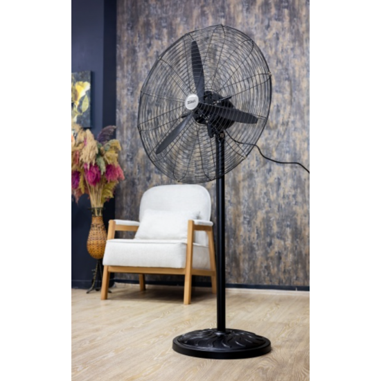 Ventilator Zilan ZLN2549 cu picior sau pentru perete, Diametru grilaj 68 cm, Putere 130W, Pozitie fixa sau oscilanta