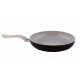 Tigaie ceramica Ertone ERT-MN 720, 20 cm, maner silicon detasabil, Crem/Negru