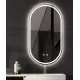 Oglinda LED Ovala 50x80, Velara Touch, Sistem Dezaburire, Dimabila Oglinda LED Ovala 50x80, Velara Touch, Sistem Dezaburire, Dimabila