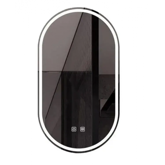 Oglinda LED Ovala 50x80, Velara Touch, Sistem Dezaburire, Dimabila