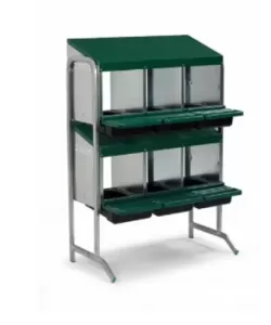 Cuibar pentru gaini cu 6 compartimente MG03D-L Cuibar pentru gaini cu 6 compartimente MG03D-L