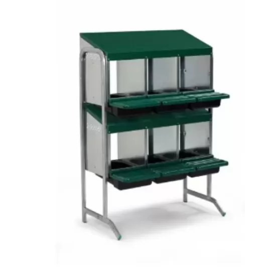 Cuibar pentru gaini cu 6 compartimente MG03D-L Cuibar pentru gaini cu 6 compartimente MG03D-L