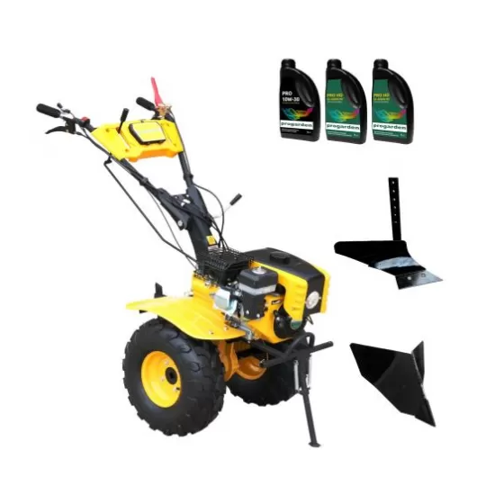 ProGARDEN Pachet Campo 873 Alpine motocultor 7CP + Plug simplu + Plug bilonat/rarita + 3L Ulei ProGARDEN Pachet Campo 873 Alpine motocultor 7CP + Plug simplu + Plug bilonat/rarita + 3L Ulei