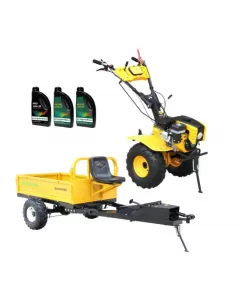 ProGARDEN Pachet Campo 873 Alpine motocultor 7CP + Remorca RM500T + 3L Ulei ProGARDEN Pachet Campo 873 Alpine motocultor 7CP + Remorca RM500T + 3L Ulei