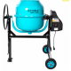 Betoniera Detoolz 160L, 1000W, cu roti si coroana de fonta