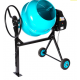 Betoniera Detoolz 160L, 1000W, cu roti si coroana de fonta