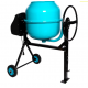 Betoniera Detoolz 160L, 1000W, cu roti si coroana de fonta