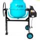 Betoniera Detoolz 180L, 1000W, cu roti si coroana de fonta