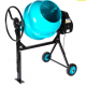 Betoniera Detoolz 180L, 1000W, cu roti si coroana de fonta