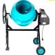 Betoniera Detoolz 180L, 1000W, cu roti si coroana de fonta