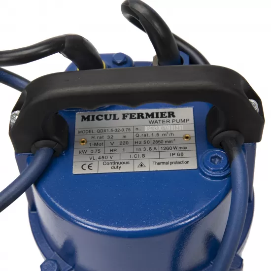 Pompa apa submersibila QDX-32M, 750 W Pompa apa submersibila QDX-32M, 750 W