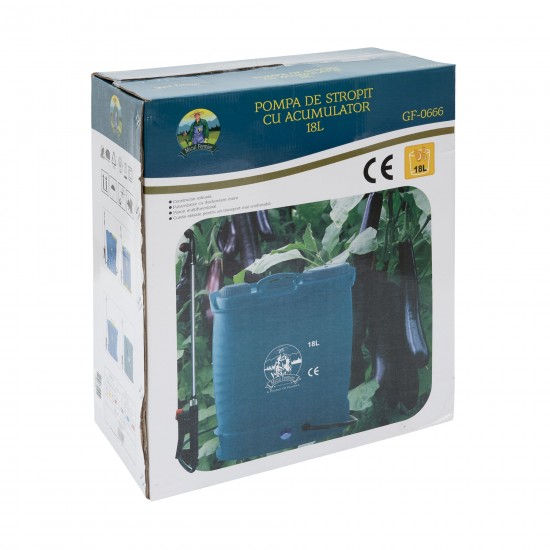 Pompa stropit cu acumulator 18L Pandora