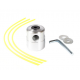 Tambur 2.7 mm Micul Fermier universal, din aluminiu cu 4 fire, Model 10