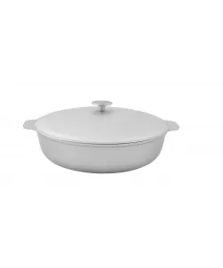 Tigaie aluminiu alimentar cu capac, 320x83 mm ELEFANT