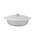 Tigaie aluminiu alimentar cu capac, 320x83 mm ELEFANT