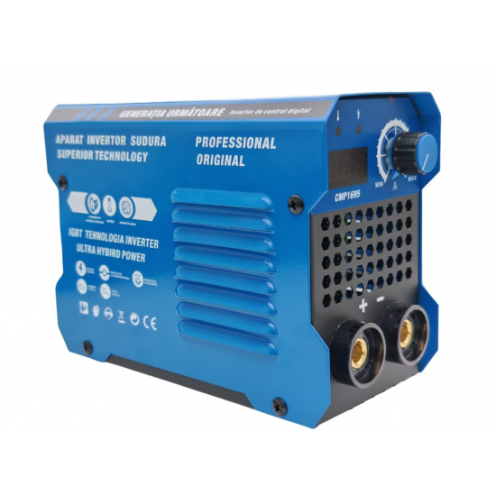 Aparat de sudura tip Invertor 494A, IN VALIZA, reglaj, afisaj digital, ventilat, 1.6-4mm, URAL MASH PROFESSIONAL CMP1695
