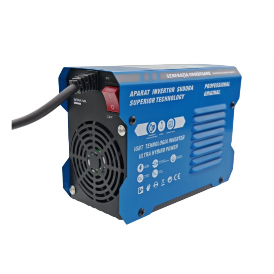 Aparat de sudura tip Invertor 494A, IN VALIZA, reglaj, afisaj digital, ventilat, 1.6-4mm, URAL MASH PROFESSIONAL CMP1695