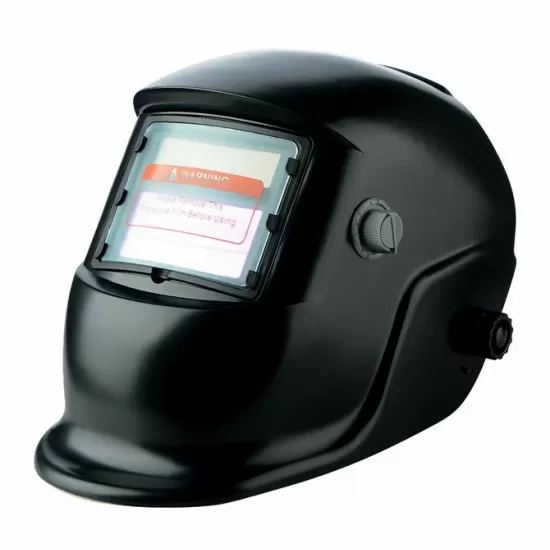 Masca automata de sudura, cristale lichide si reglaj