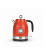 Fierbator RETRO Zilan ZLN7033 Rosu, Capacitate 1.7 Litri, Putere 2200W, Rotire 360